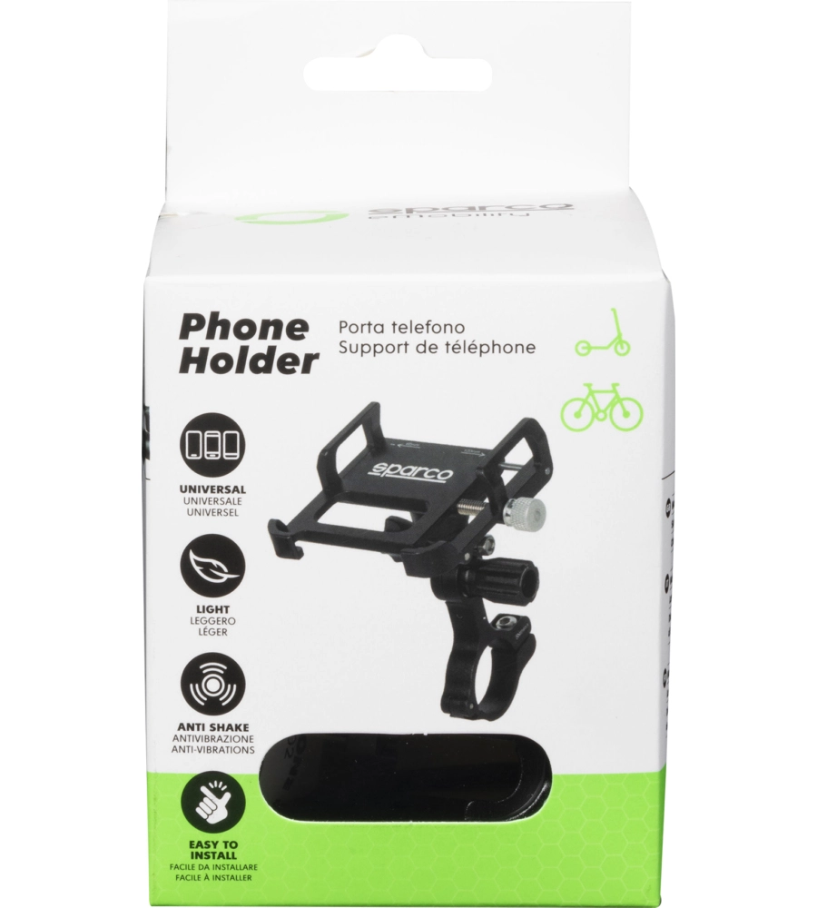 Portasmartphone universale per bici sparco girevole 90°